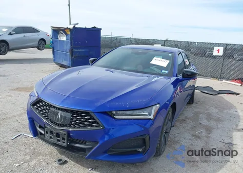 2022 Acura Tlx A-Spec Package из США, поврежденный, VIN 19UUB6F57NA000677